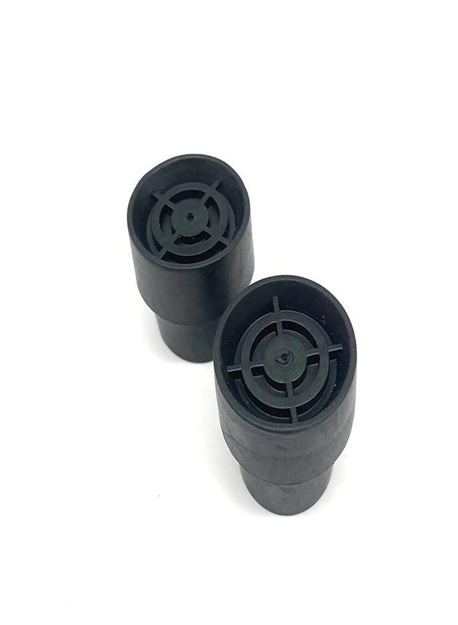 ليزنيرزم 6 قطع من أغطية أرجل الترامبولين، قطر داخلي 1 بوصة، أغطية مطاطية لأرجل الترامبولين، أغطية أرجل الترامبولين، وسادات قدم مانعة للانزلاق للترامبولين، أسود - Image 4